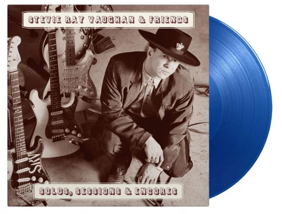 Stevie Ray Vaughan Solos, Sessions & Encores vinyl lp