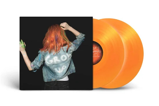 paramore vinyl lp orange