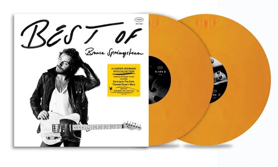 Best of Bruce Springsteen Highway Yellow Vinyl lp