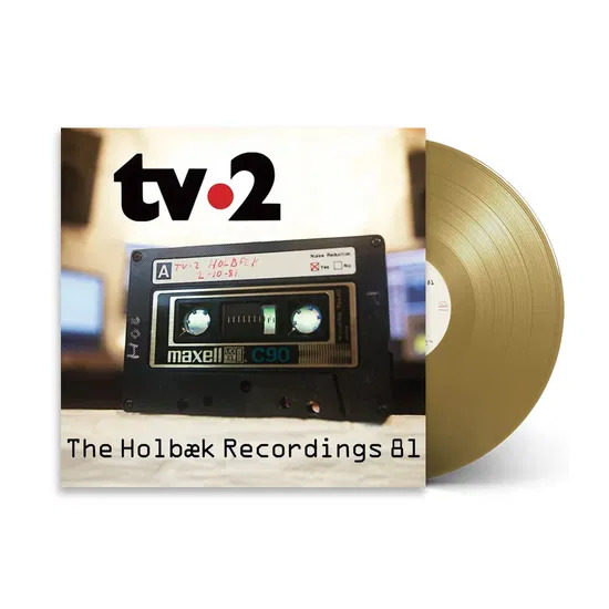 TV-2 The Holbæk Recordings 81 guld vinyl lp
