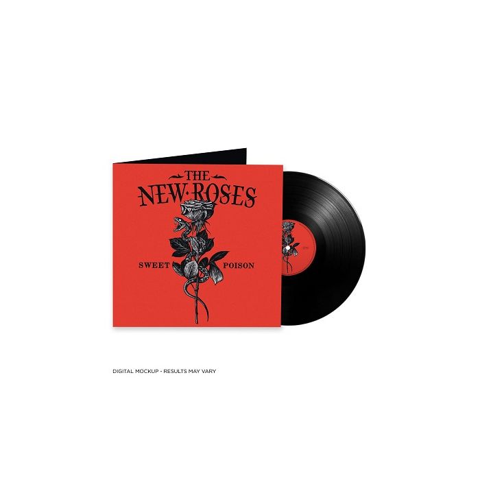 The New Roses sweet poison vinyl lp 2022