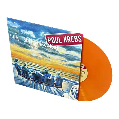 Poul Krebs Små Sensationer orange vinyl lp
